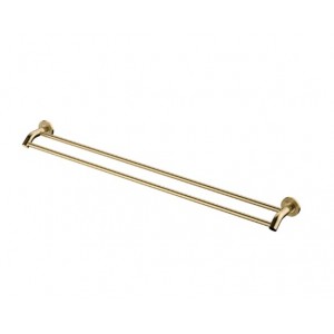 Axle 900mm Double Towel Rail, Urban Brass