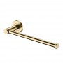 Kaya Hand Towel Rail / Toilet Roll Holder, Urban Brass