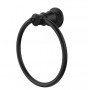 Lillian Towel Ring, Matte Black