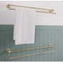 Lillian Double Towel Rail, Urban Brass