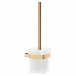 Tono Toilet Brush & Holder, Urban Brass