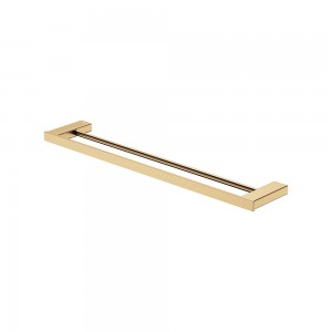 Tono Double Towel Rail, 610 mm, Urban Brass