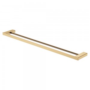 Tono Double Towel Rail, 810 mm, Urban Brass