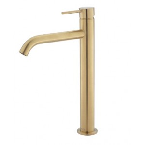 Kaya Tall Basin Mixer, Urban Brass