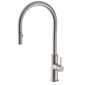 Kaya Pull Out Sink Mixer, Brushed Nickel