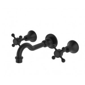 Lillian Basin / Bath Wall Set Matte Black