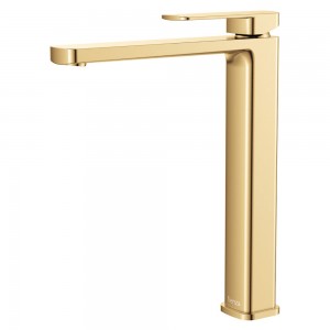 Tono Tall Basin Mixer, Urban Brass