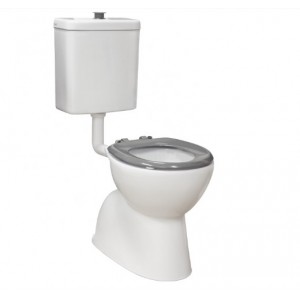 Stella Care Grey Adjustable Link Toilet Suite