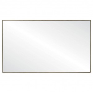 Brushed Gold Framed Rectangle Mirror 1200*750