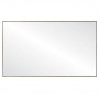 Brushed Gold Framed Rectangle Mirror 1200*750