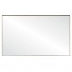 Brushed Gold Framed Rectangle Mirror 600*900