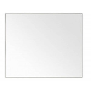 Brushed Nickel Framed Rectangle  Mirror 900*750