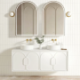 Laguna Matte White 1500 Vanity Cabinet Only