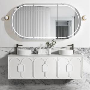 Laguna Matte White 1800 Vanity Cabinet Only