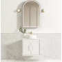 Laguna Matte White 600 Vanity Cabinet Only