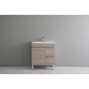 Stella Oak Free Standing Vanity 750 Cabinet Only