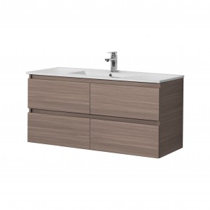 Stella Oak Wall Hung Vanity 1200 Cabinet Only