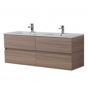 Stella Oak Wall Hung Vanity 1200 Cabinet Only