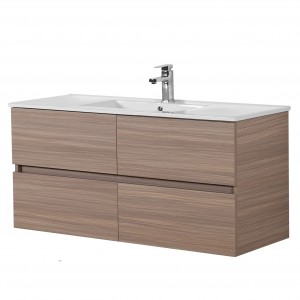 Stella Oak Wall Hung Vanity 1500 Cabinet Only