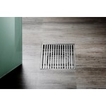 316 stainless steel Mila linear Floor Waste 90mm Outlet