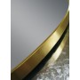 Brushed Gold Framed Oval Mirror 600*900