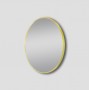 Brushed Gold Framed Round Mirror 900*900