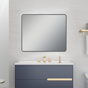 Black Framed Rectangle Mirror 1500*800